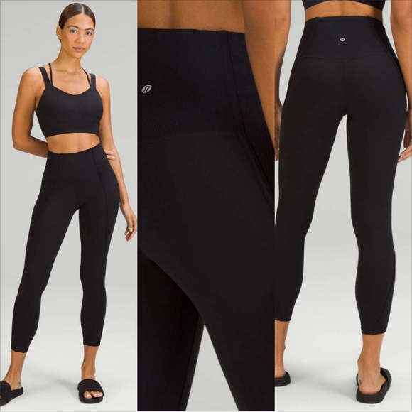 Lululemon Align Ribbed Panel High-Rise Tight 25" - Picture 1 of 7